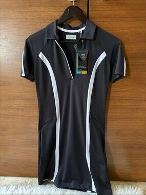Callaway Golf Dress Black with White Stripes xs